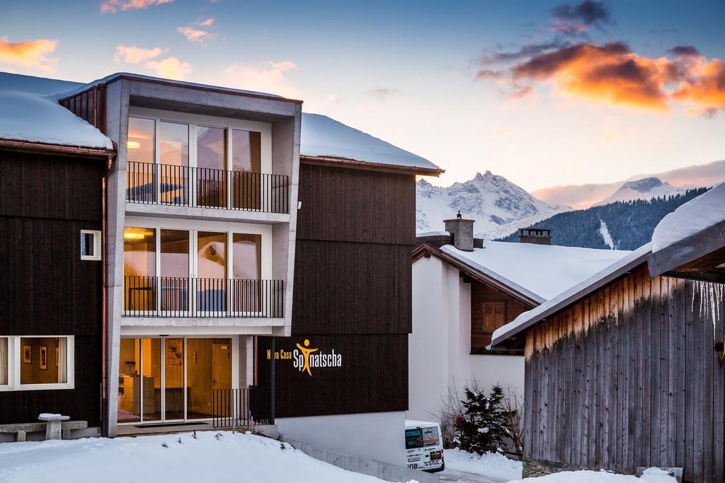 Albergue Nova Casa Spinatscha Sedrun Exterior foto